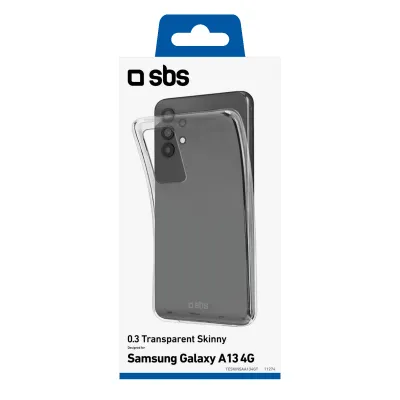 SBS - Puzdro Skinny pre Samsung Galaxy A13 4G, transparentná