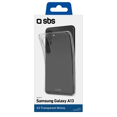 SBS - Puzdro Skinny pre Samsung Galaxy A13 5G/A04s, transparentná