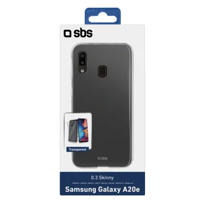 SBS - Puzdro Skinny pre Samsung Galaxy A20e, transparentná