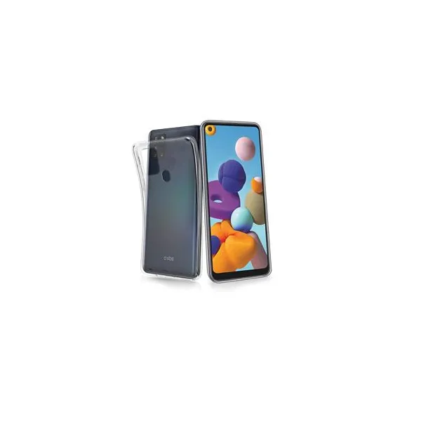 SBS - Puzdro Skinny pre Samsung Galaxy A21s, transparentná