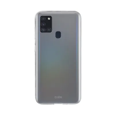 SBS - Puzdro Skinny pre Samsung Galaxy A21s, transparentná