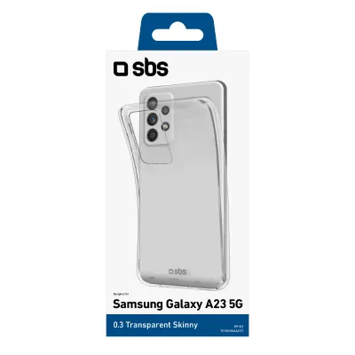SBS - Puzdro Skinny pre Samsung Galaxy A23 5G, transparentná