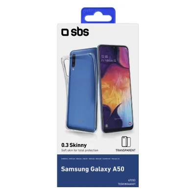SBS - Puzdro Skinny pre Samsung Galaxy A50s/A50/A30s, transparentná