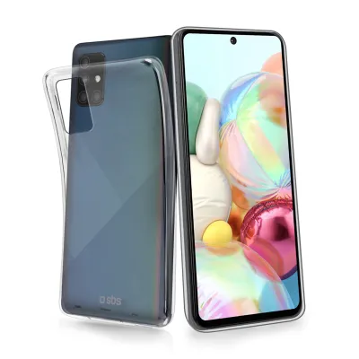 SBS - Puzdro Skinny pre Samsung Galaxy A72, transparentná