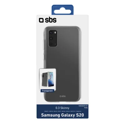 SBS - Puzdro Skinny pre Samsung Galaxy S20, transparentná