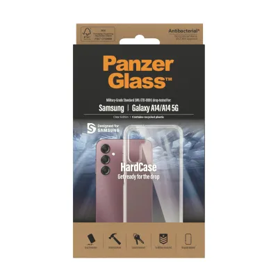 PanzerGlass - Puzdro HardCase AB pre Samsung Galaxy A14/A14 5G, transparentná