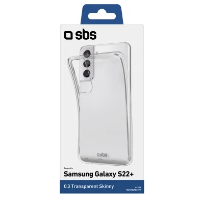 SBS - Puzdro Skinny pre Samsung Galaxy S22+, transparentná