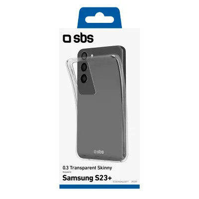 SBS - Puzdro Skinny pre Samsung Galaxy S23+, transparentná