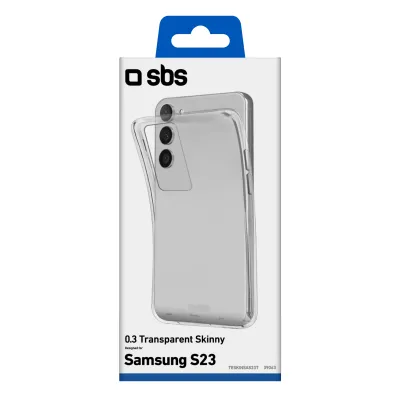 SBS - Puzdro Skinny pre Samsung Galaxy S23, transparentná