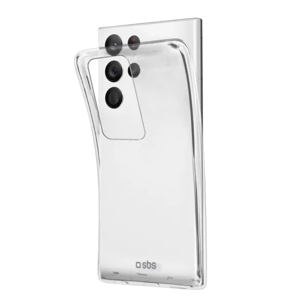 SBS - Puzdro Skinny pre Samsung Galaxy S23 Ultra, transparentná