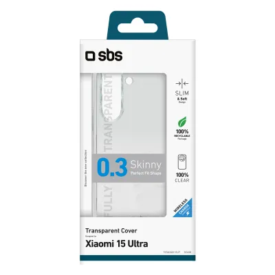 SBS - Puzdro Skinny pre Xiaomi 15 Ultra, transparentná