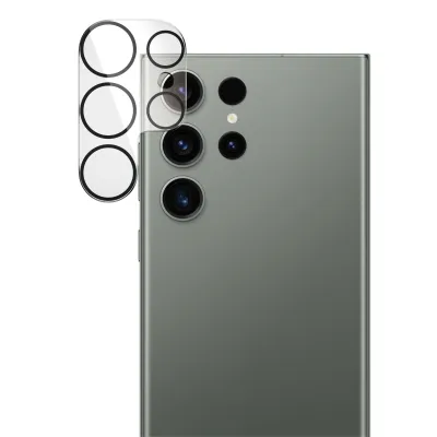 PanzerGlass - Ochranný kryt objektívu PicturePerfect pre Samsung Galaxy S23 Ultra, čierna