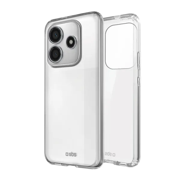 SBS - Puzdro Skinny pre Xiaomi Redmi Note 14 4G (164.84mm), transparentná