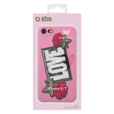 SBS - Puzdro S&L LOVE pre iPhone 8/7/6S/6, farebný motív