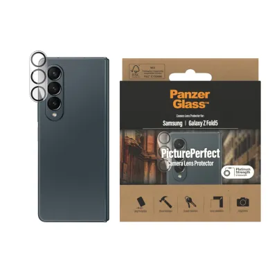 PanzerGlass - Ochranný kryt objektívu PicturePerfect pre Samsung Galaxy Z Fold5, čierna