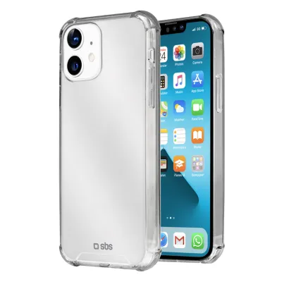 SBS - Puzdro Impact pre iPhone 13 mini, transparentná