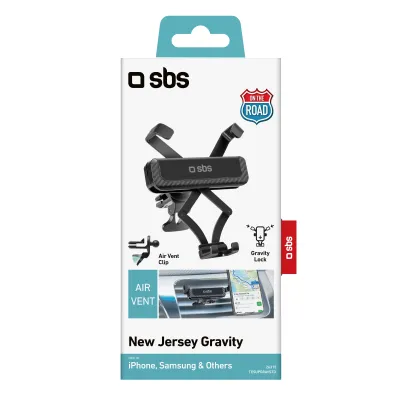 SBS - Držiak do auta New Jersey Gravity, do mriežky, čierna
