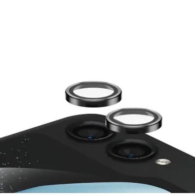 PanzerGlass - Ochranný kryt objektívu Hoops pre Samsung Galaxy Z Flip5, čierna
