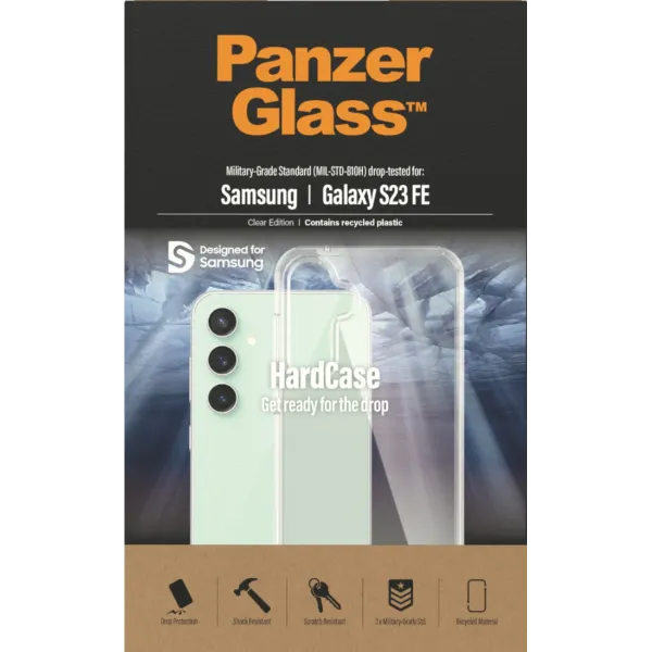 PanzerGlass - Puzdro HardCase AB pre Samsung Galaxy S23 FE, transparentná