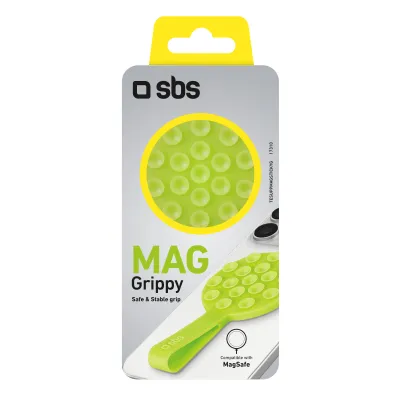 SBS - Držiak kompatibilný s MagSafe MAG Grippy, zelená