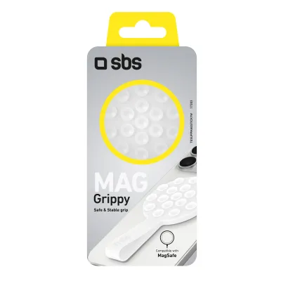 SBS - Držiak kompatibilný s MagSafe MAG Grippy, biela