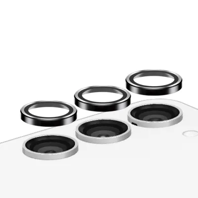 PanzerGlass - Ochranný kryt objektívu Hoops pre Samsung Galaxy S23 FE, čierna