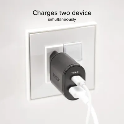 SBS - Cestovný adaptér USB-A/USB-C, 10 W, 2,1 A, čierna