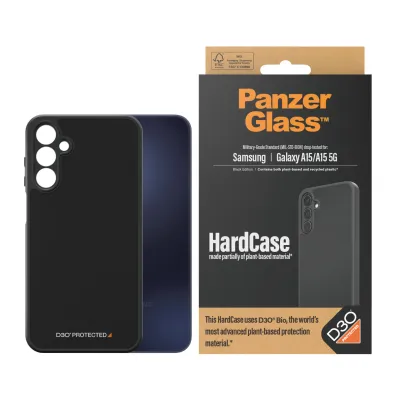 PanzerGlass - Puzdro HardCase D3O pre Samsung Galaxy A15/A15 5G, čierna