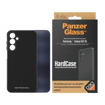 PanzerGlass - Puzdro HardCase D3O pre Samsung Galaxy A25 5G, čierna