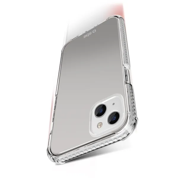 SBS - Puzdro Extreme X3 pre iPhone 14 Plus, transparentná