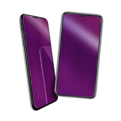 SBS - Tvrdené sklo Sunglasses pre iPhone 11 Pro Max/XS Max, fialová