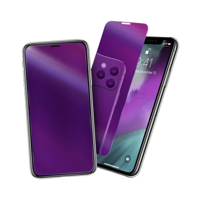 SBS - Tvrdené sklo Sunglasses pre iPhone 11 Pro Max/XS Max, fialová