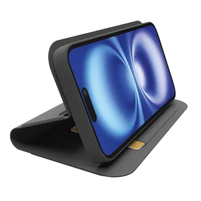 SBS - Puzdro Book Wallet Smooth pre iPhone 17e/16e, čierna