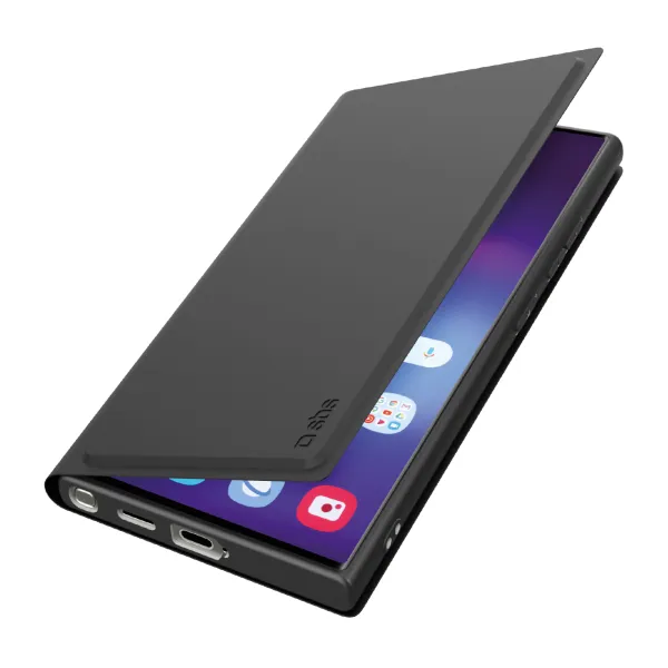 SBS - Puzdro Book Wallet Smooth pre Samsung Galaxy S25 Ultra, čierna