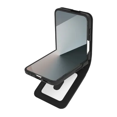 SBS - Puzdro Wallet Stand pre Samsung Galaxy Z Flip7, čierna