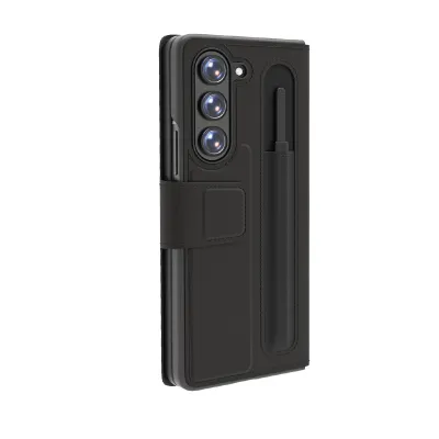 SBS - Puzdro Wallet Stand pre Samsung Galaxy Z Fold6, čierna
