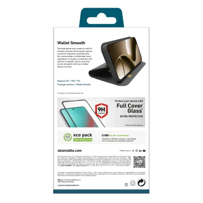 SBS - Puzdro Book Wallet Smooth pre Xiaomi 14T Pro, čierna