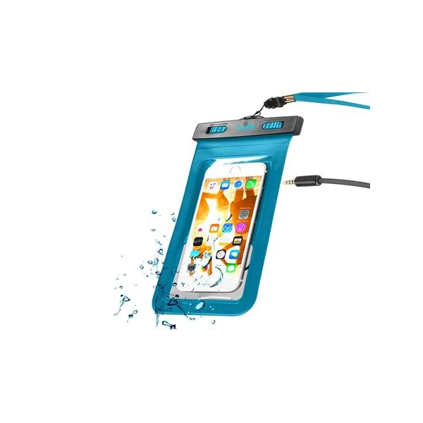 SBS - Puzdro Univerzálne vodotesné s jack 3.5 mm konektorom do 5,5'', čierna