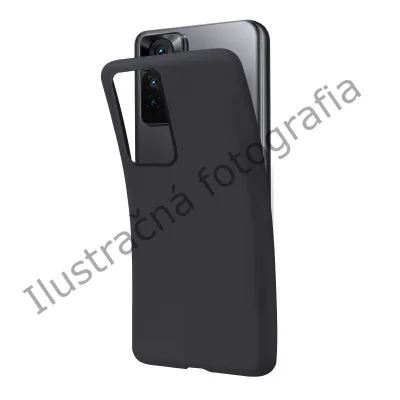 Fix - Puzdro Rubber pre T Phone 5G Pro/REVVL 6 Pro, čierna