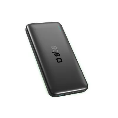 SBS - PowerBank 10000 mAh 10 W, Infinity, LiFePO4, USB-C/USB-A, čierna