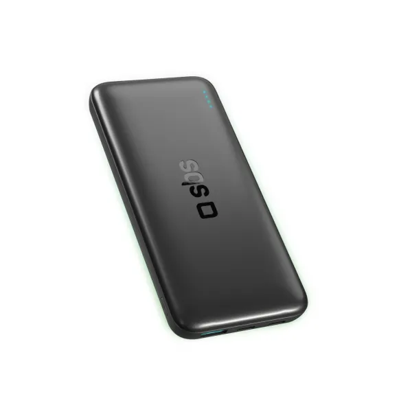 SBS - PowerBank 10000 mAh 10 W, Infinity, LiFePO4, USB-C/USB-A, čierna
