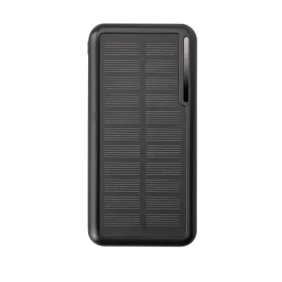 SBS - PowerBank 10000 mAh 10 W, Intelligent Charge, Solar, USB-C/2x USB-A, čierna