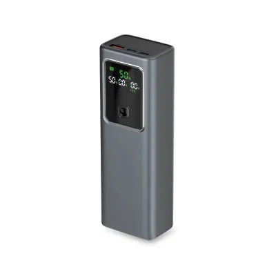 SBS - LCD PowerBank 20000 mAh, 100 W, PD, šedá