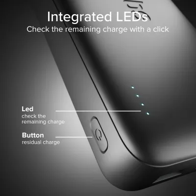 SBS - PowerBank 20000 mAh 10 W, Infinity, LiFePO4, USB-C/USB-A, čierna