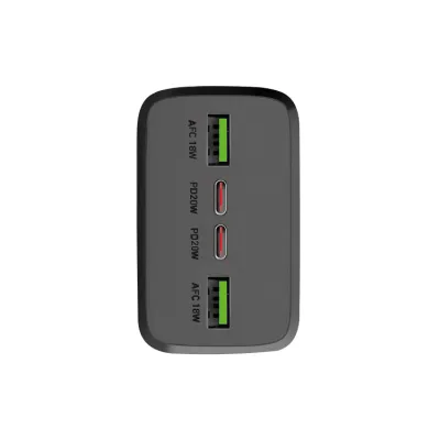 SBS - PowerBank 30000 mAh 20 W, Power Delivery, 2x USB-C/2x USB-A, čierna