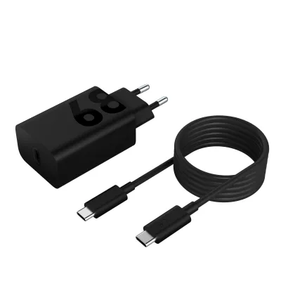 Lenovo - Cestovný adaptér TurboPower 68 W, čierna