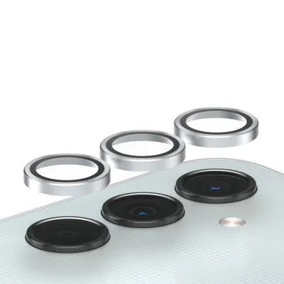 PanzerGlass - Ochranný kryt objektívu Hoops pre Samsung Galaxy A25 5G, svetlá modrá