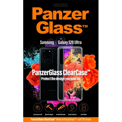 PanzerGlass - Puzdro ClearCase pre Samsung Galaxy S20 Ultra, transparentná 