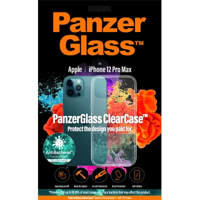 PanzerGlass - Puzdro ClearCase pre iPhone 12 Pro Max, transparentná