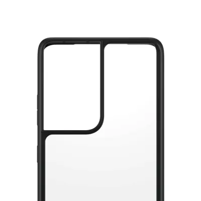 PanzerGlass - Puzdro ClearCase AB pre Samsung Galaxy S21 Ultra, čierna